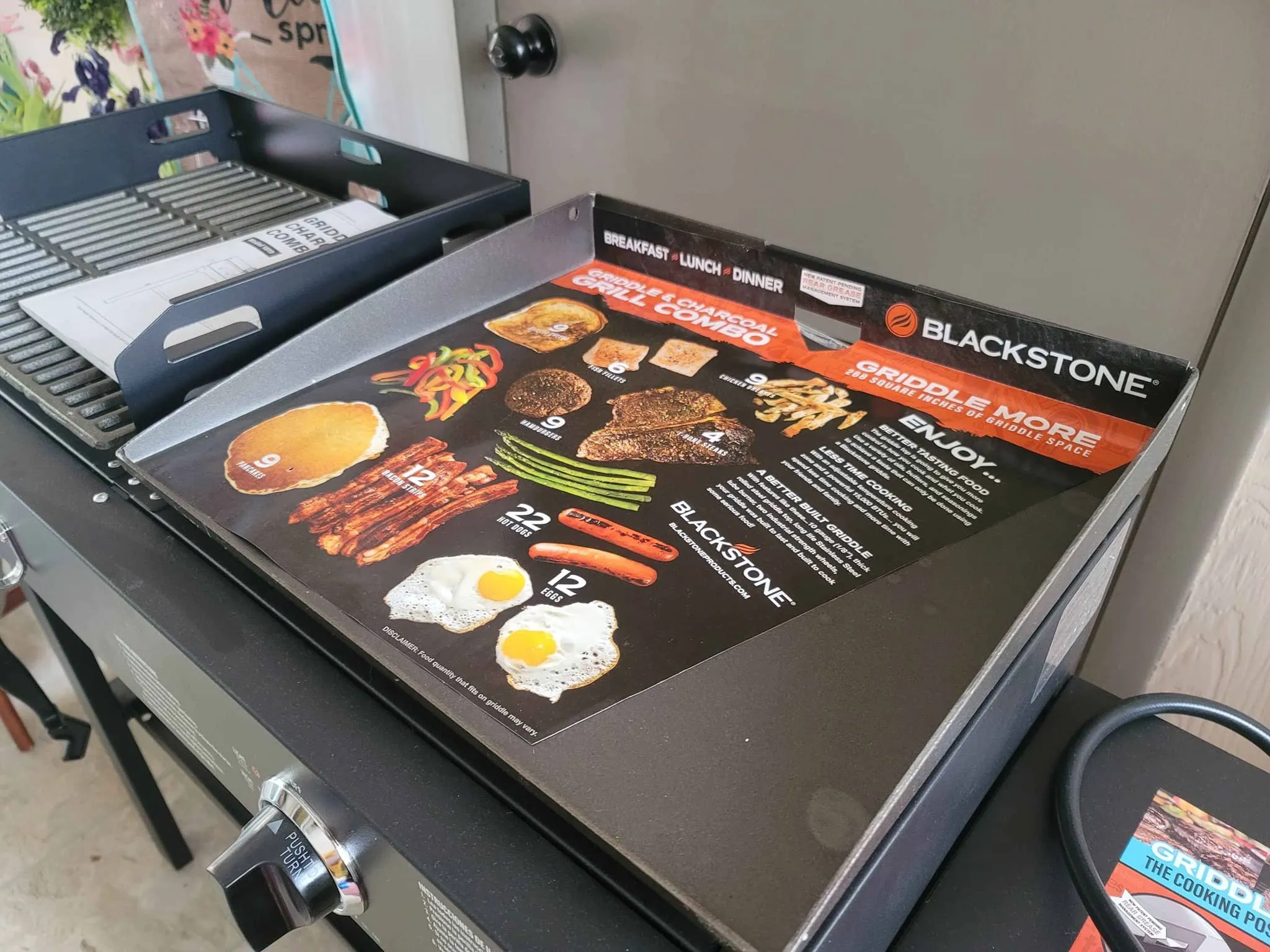 Blackstone 1819 combo griddle