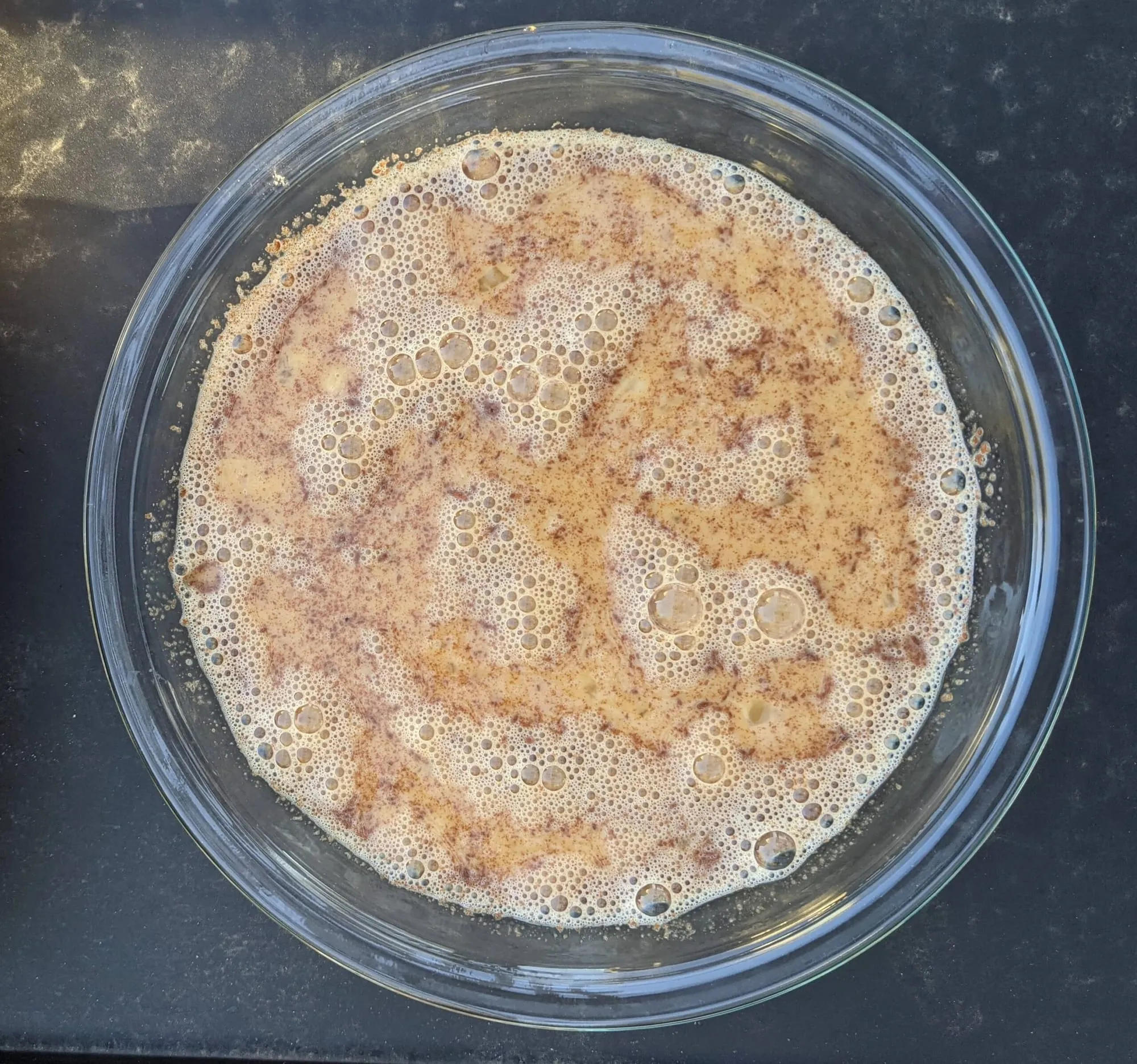 Egg custard mixture for French toast