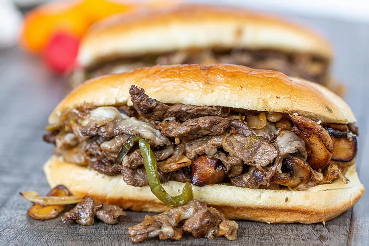 Blackstone Griddle Cheese Steak