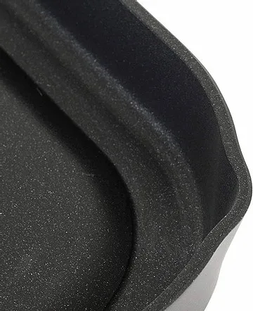 Griddle edge