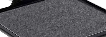 Nonstick coated griddle surface for glass top stove