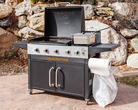 Blackstone Range Top Combo - 28" Griddle with Bonus Fryer